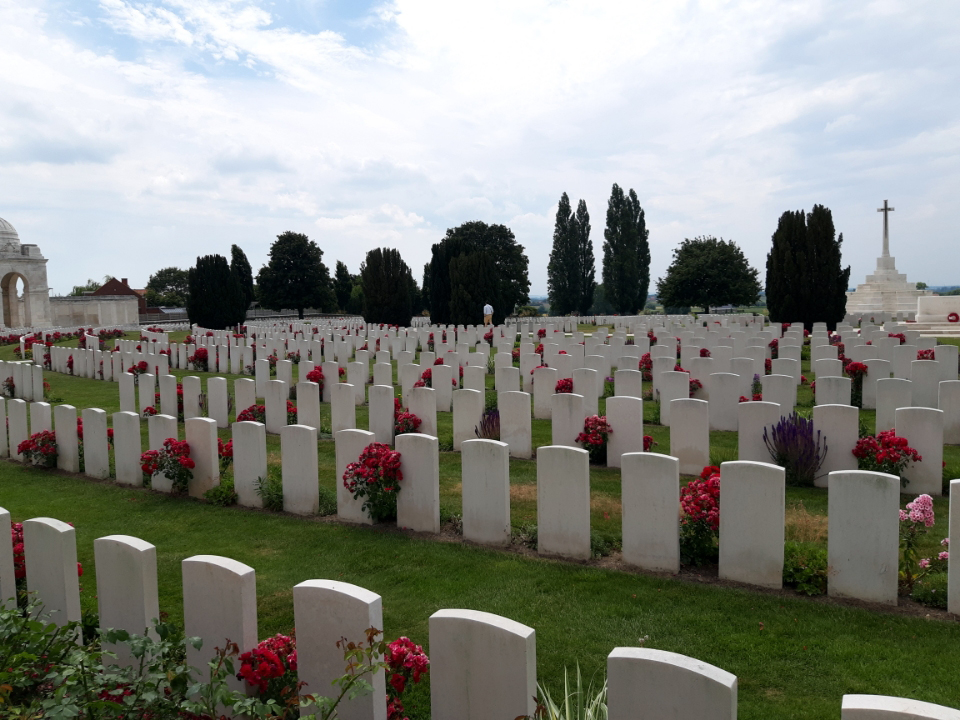 WWI Ypres Cemetery