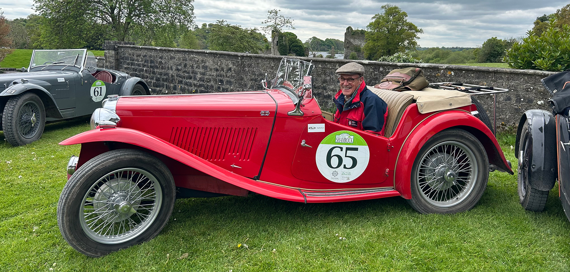 Jim in the MG